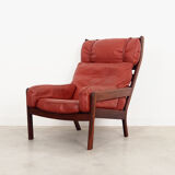 Rosewood armchair, Danish design, 1960s, designer: Erik Ole Jørgensen, manufacture: Georg Jørgensen