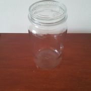 Excelsior glass jar