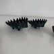 Vintage 1950s hedgehog ashtrays by Walter Bosse for Hertha Baller