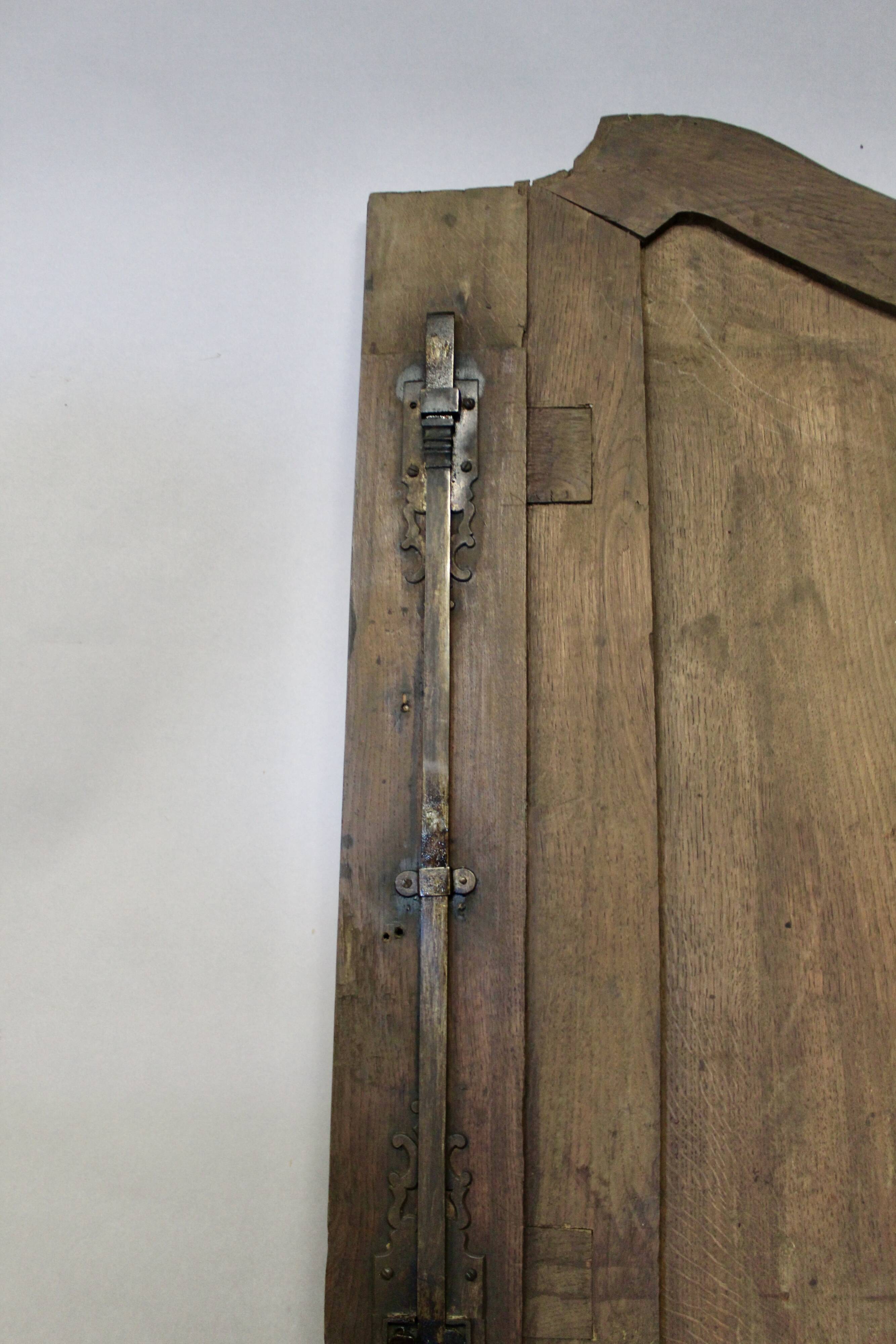 Pair of richly carved Louis XV doors