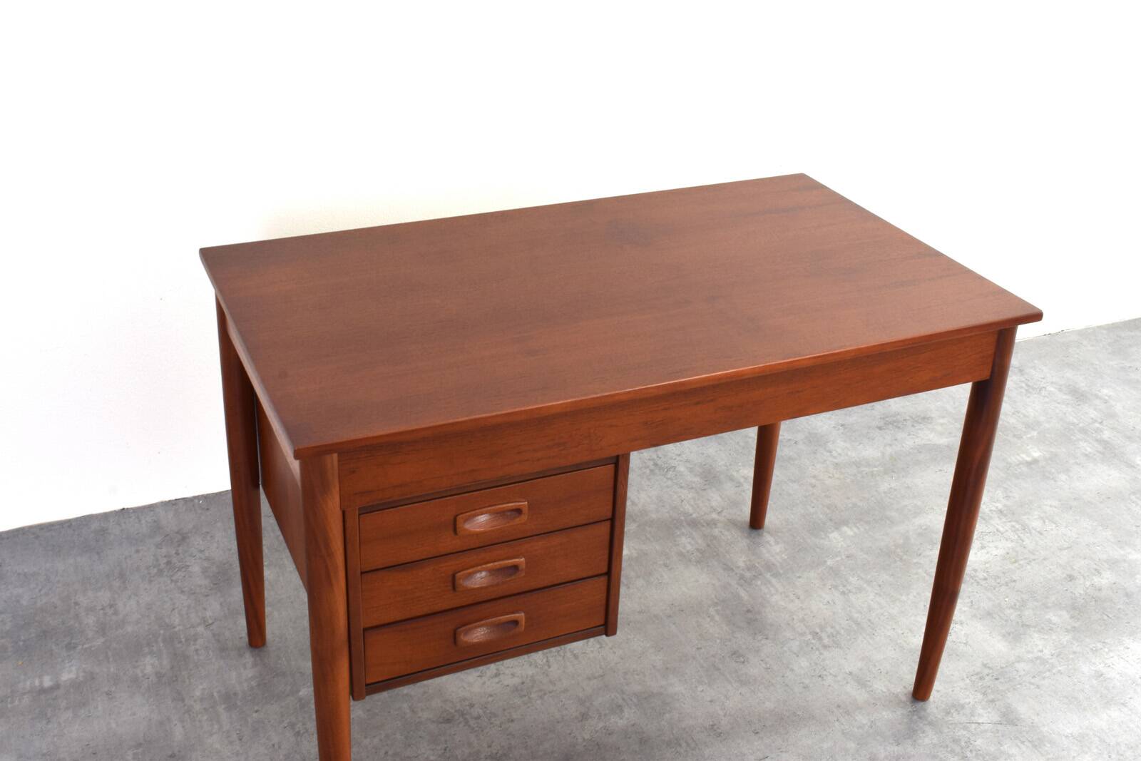 Mid-Century Modern Danish Teak Desk, 1960s