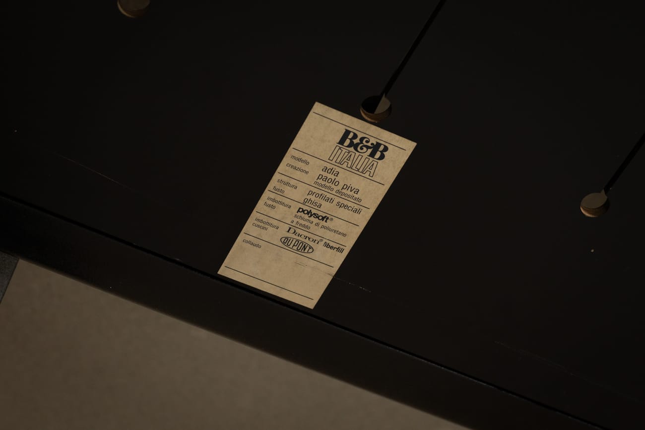 Sofa/ Lit de jour Vintage Adia par Paolo Piva pour B&B Italia, années 1980.