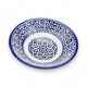 Saladier plat artisanal en céramique marocaine ville de Fès au Maroc