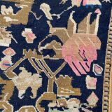 Ancient Caucasian carpet Karabagh 123x190 cm