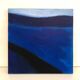 Blue abstract painting