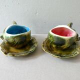 2 cups and under dabcupine cups, shellfish shape