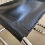 MR20 cantilever chairs, Mies van der Rohe, Fasem, 1970s