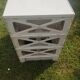 Vintage plastic storage unit