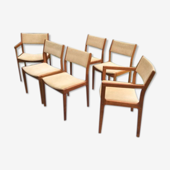4 chaises & 2 fauteuils SCAN