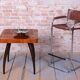 Bauhaus Bar Chair in Chromed Steel and Faux Leather, Germany, 1970s