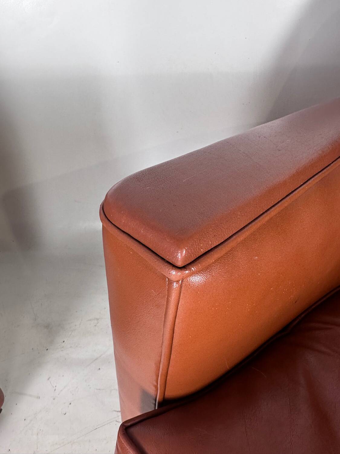 Pair of club armchairs