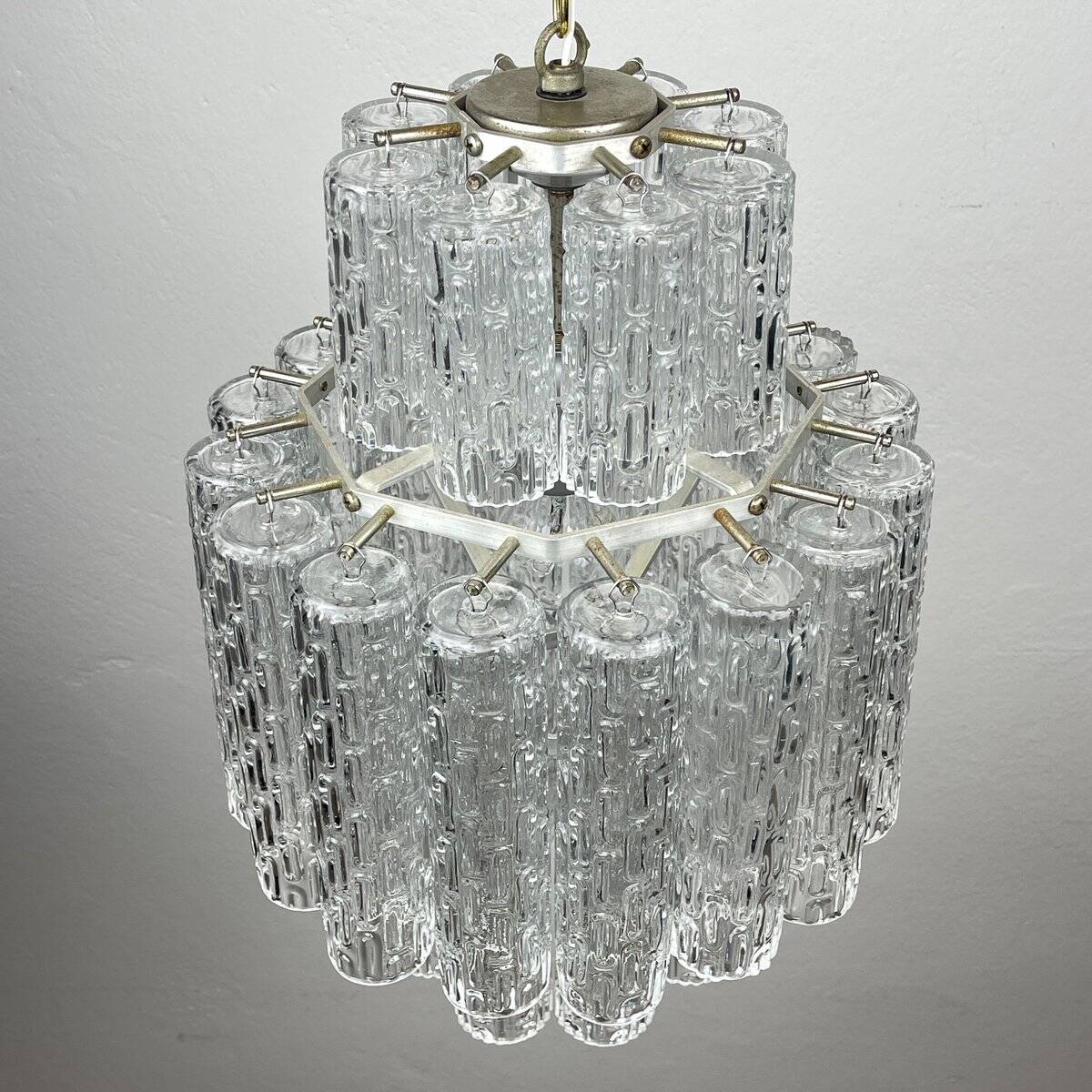 Murano glass chandelier by Venini, Italy, 1960s