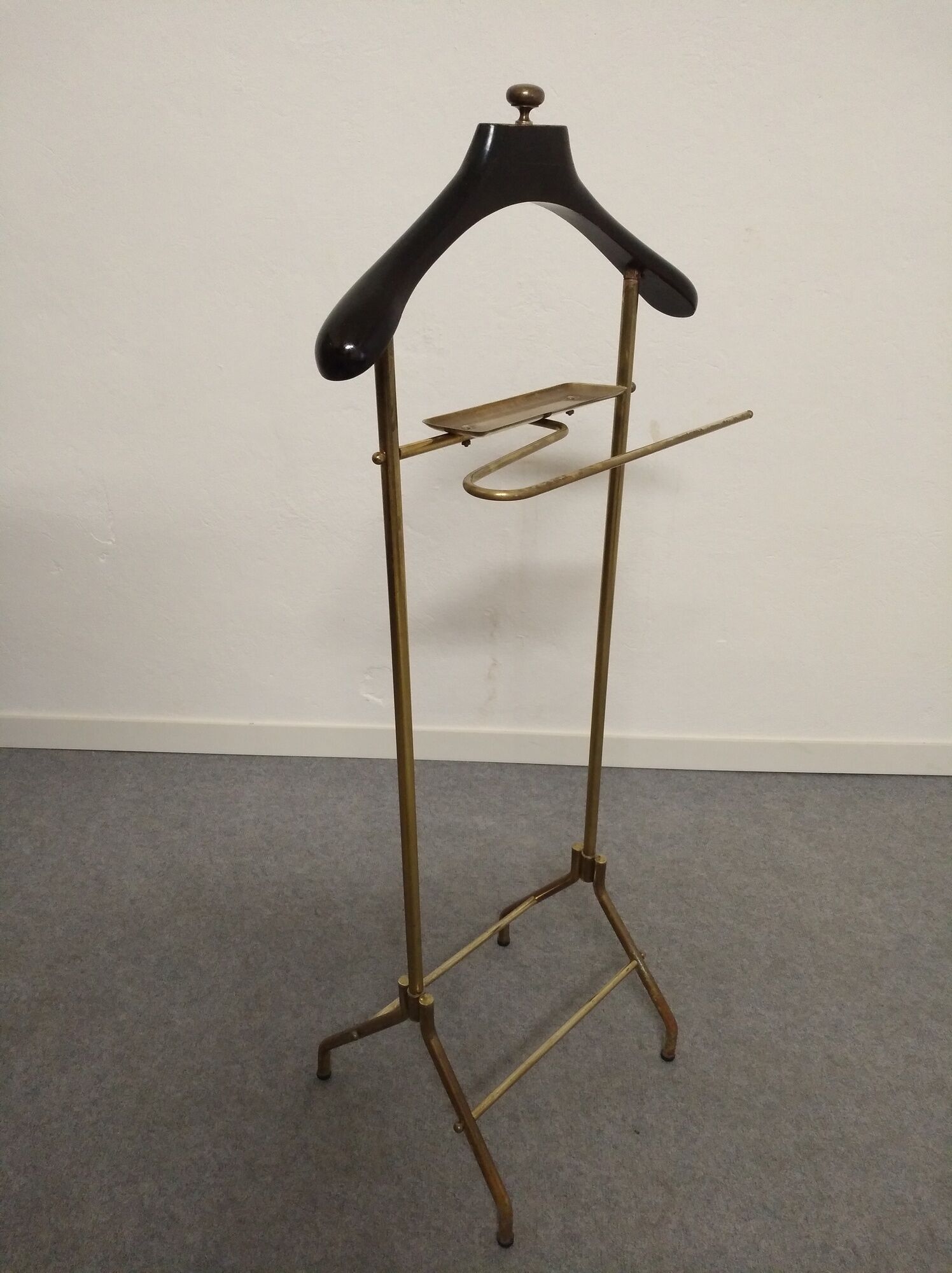 Italian brass valet from the 50s/60s