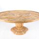 Rattan coffee table