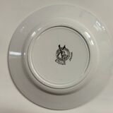 9 dessert plates Hamage & Moulin des Loups, Etoile bleu model