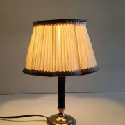 Table lamp in brass and Bakelite - mid 20th century