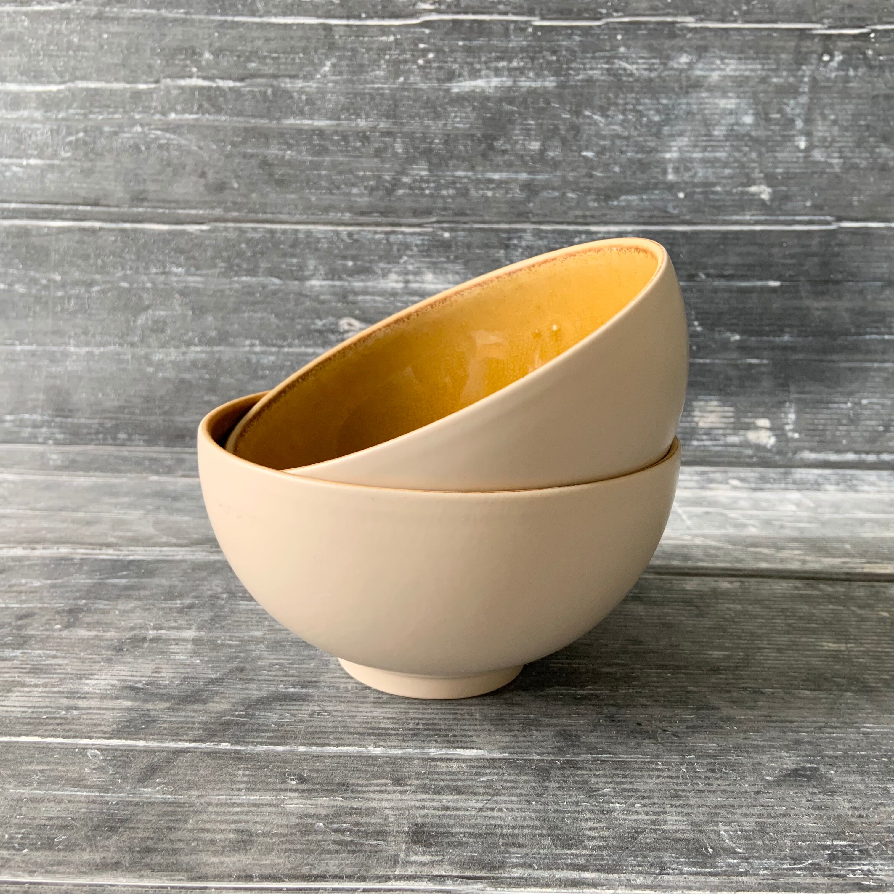 Jars Tourron Caramel Bowls / Nature