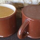Vintage stoneware mugs