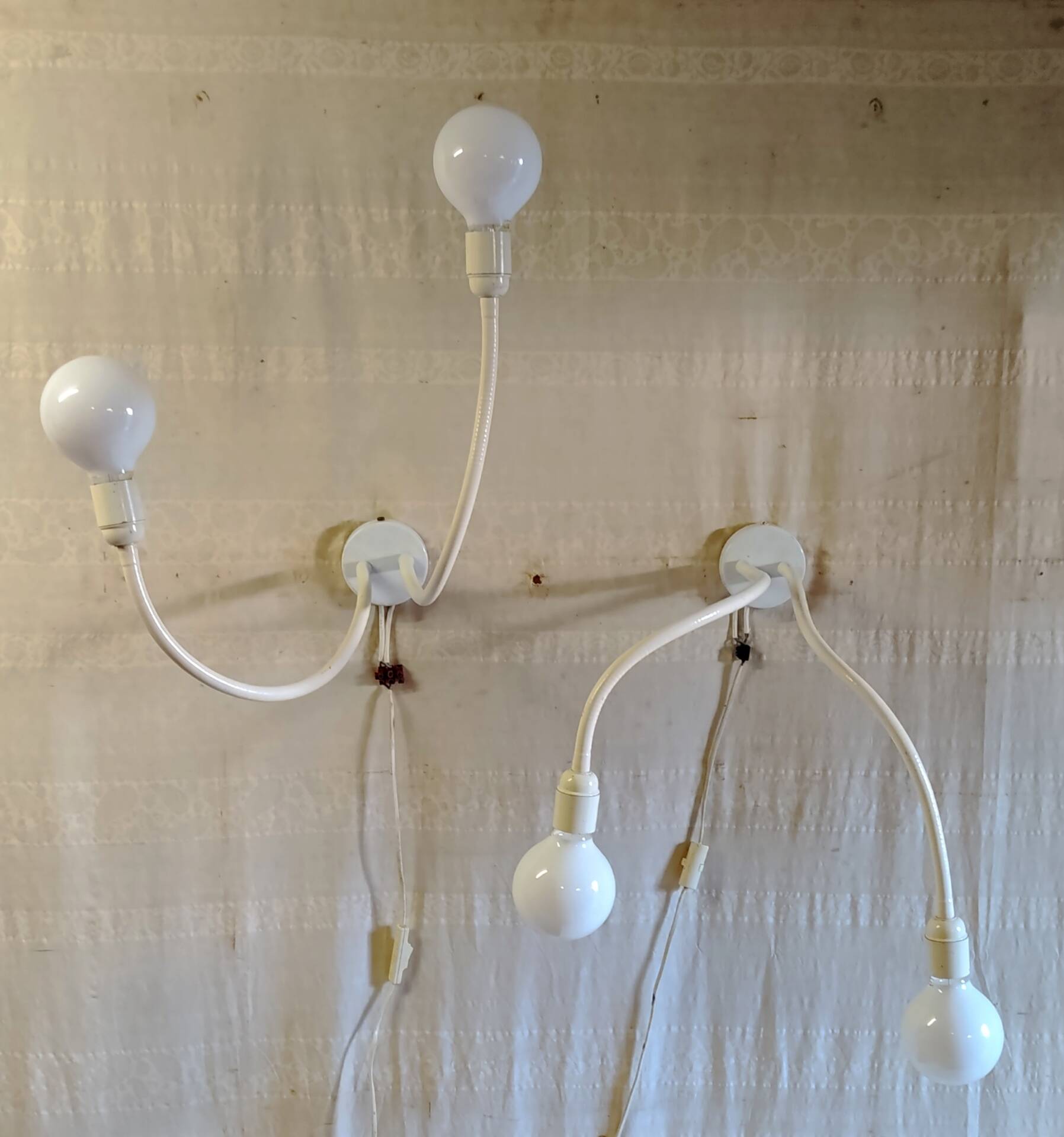 XL double articulated wall lights design Space-age - 1970s