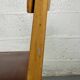 Pair of wooden and leather chairs