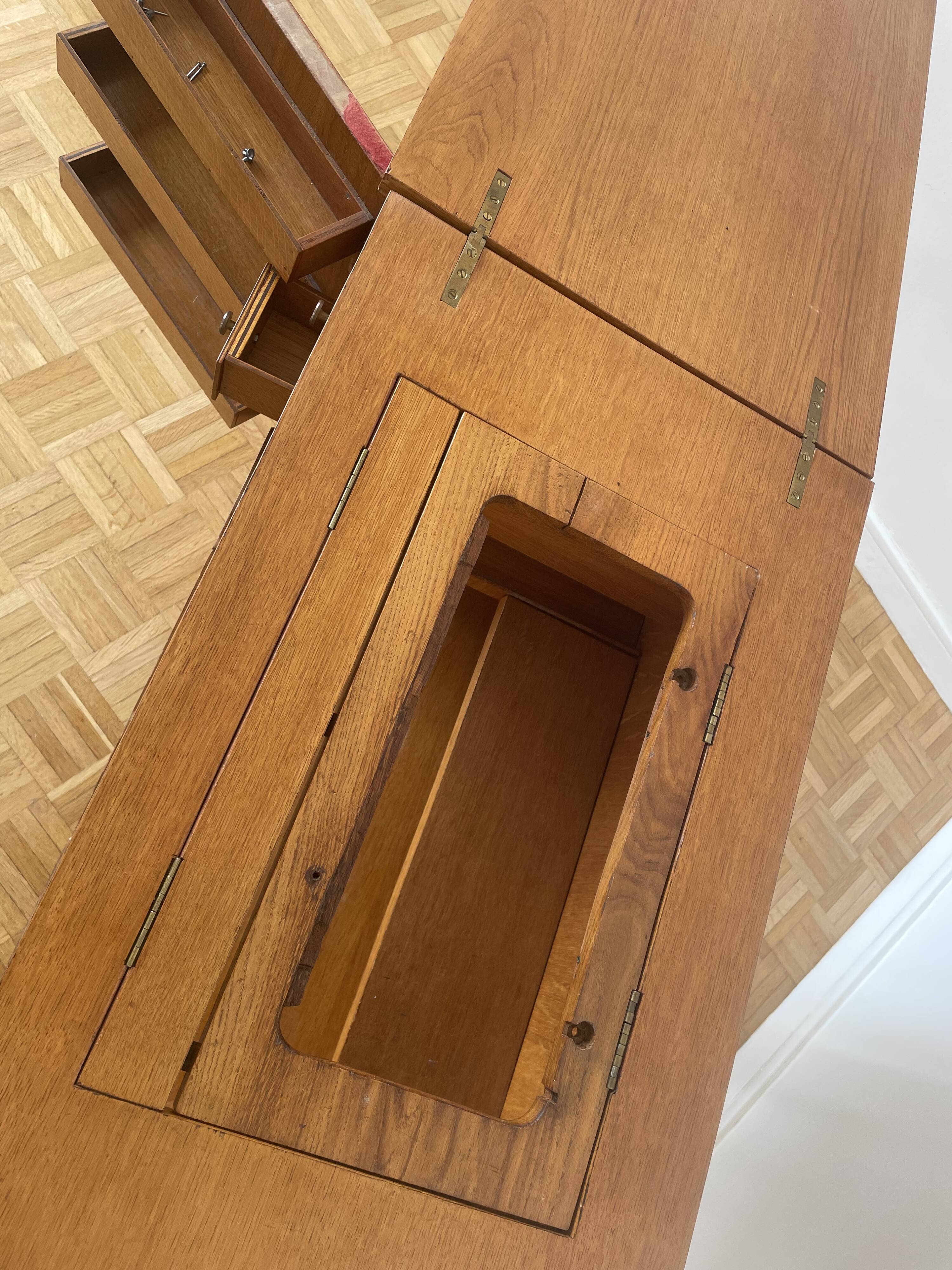 1960s sewing cabinet