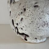 Vintage fat lava vase