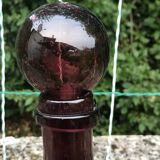 Biot glass carafe