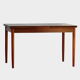 Vintage mid century danish design extendable rosewood dining table, 1960s