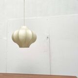 Modern mid-century Cocoon pendant lamp by Friedel Wauer for Goldkant Leuchten, 1960s.
