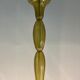 Venetian Chandlier in Murano glass of yellow color amber, 5 arms of light