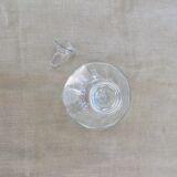 Glass decanter and diamond tip emeri cap