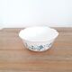 Vintage salad bowl arcopal france - model véronica myosotis - 1970