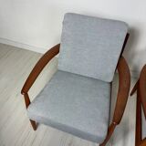 1950s Vintage Danish Teak Armchair by Grete Jalk for France & Daverkosen