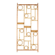 Bamboo and wood screen