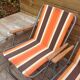 4 vintage camping armchairs