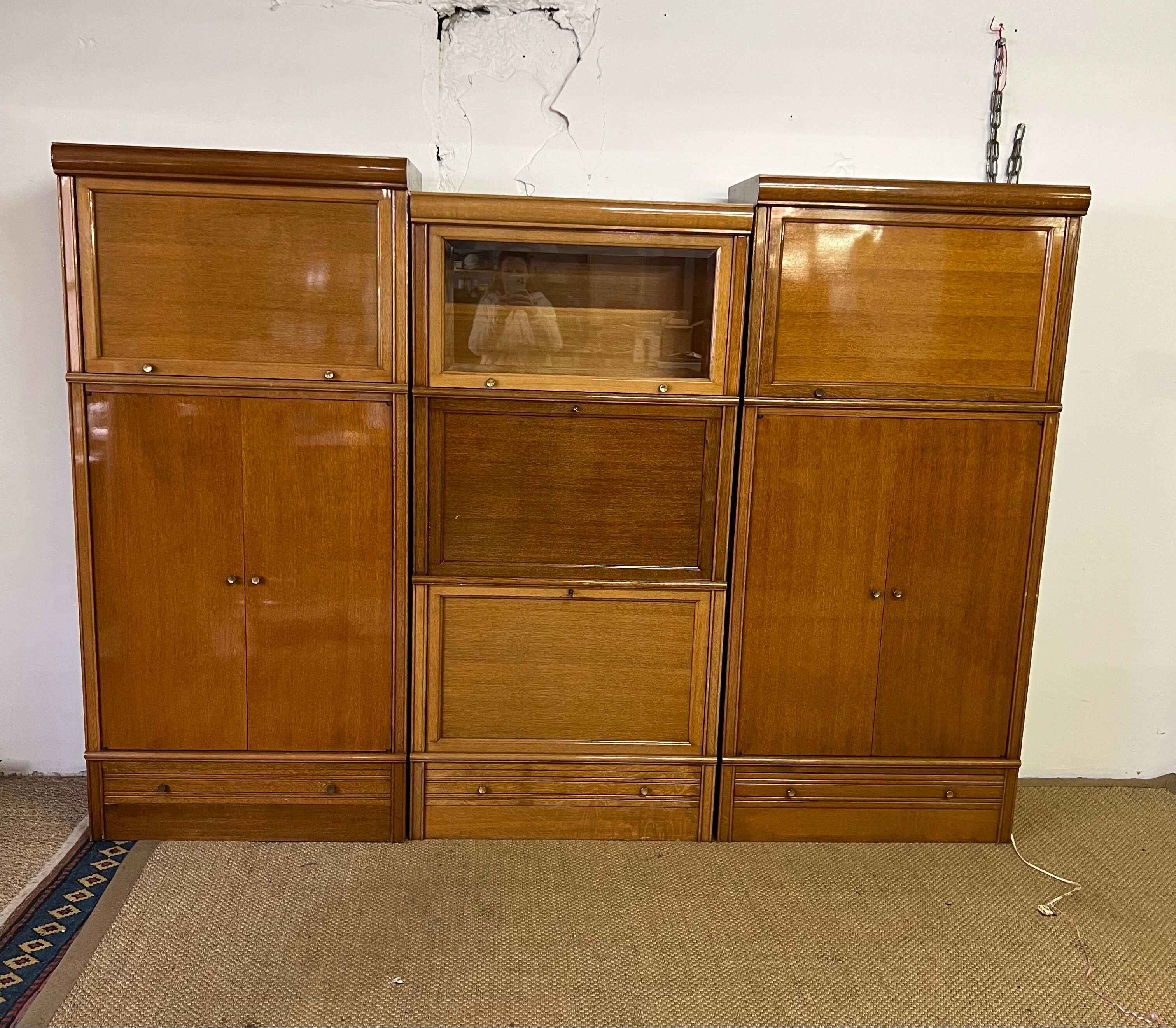 Modular bookcase cabinet MD