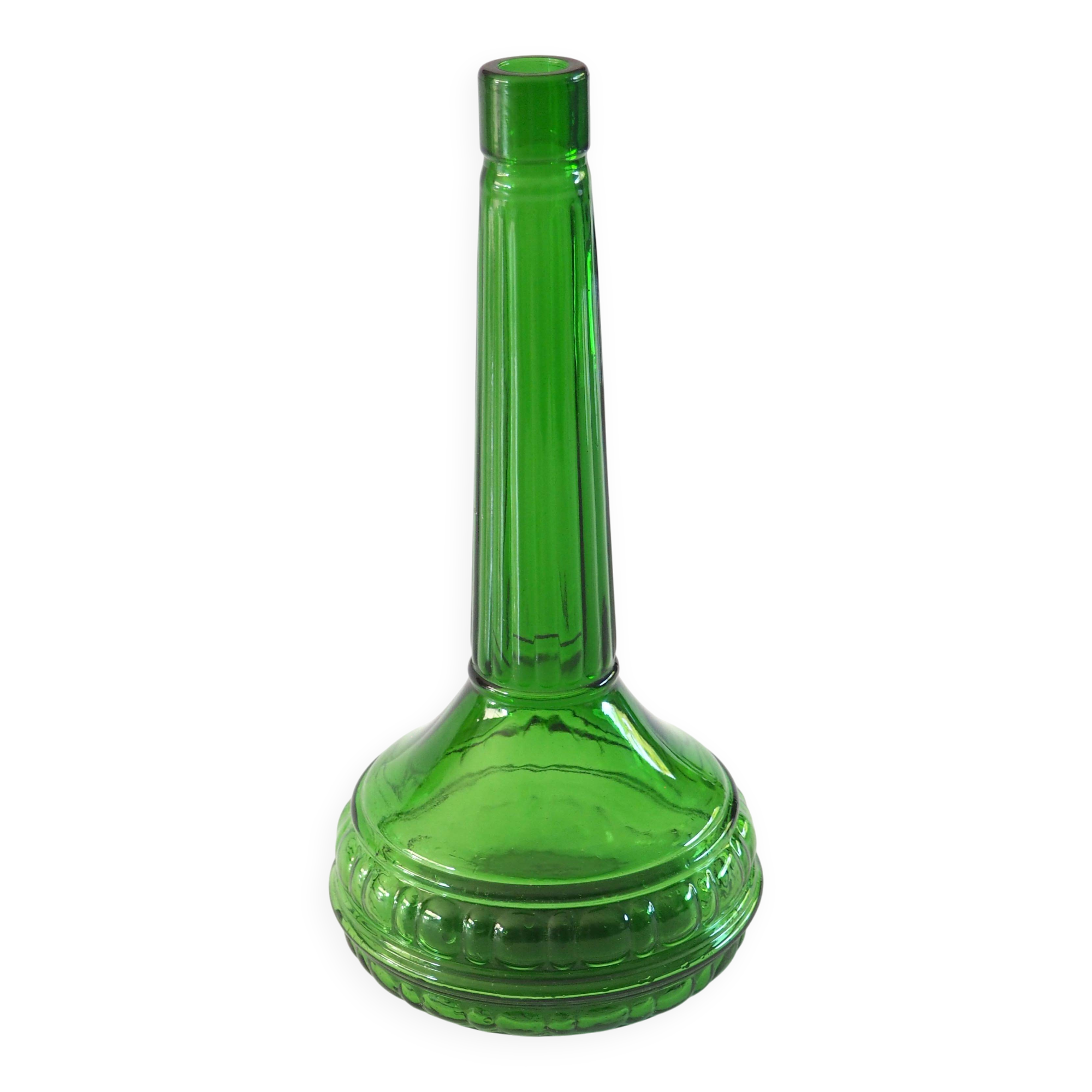 Green soliflore bottle