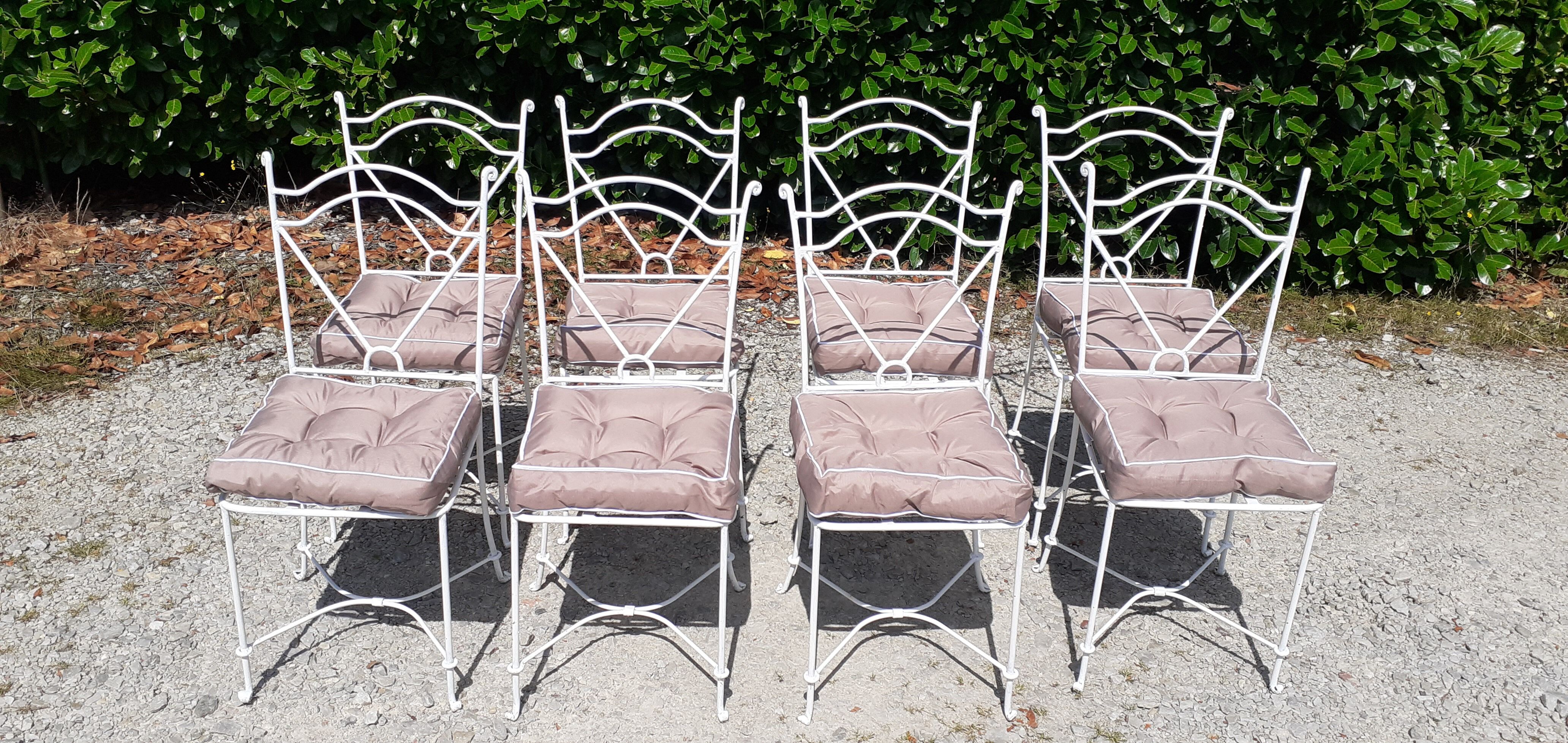 Salon De Jardin Ancien Fer Forgé www.selency.fr