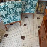 Pair of Louis XV style armchairs