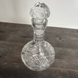 Antique cut crystal carafe