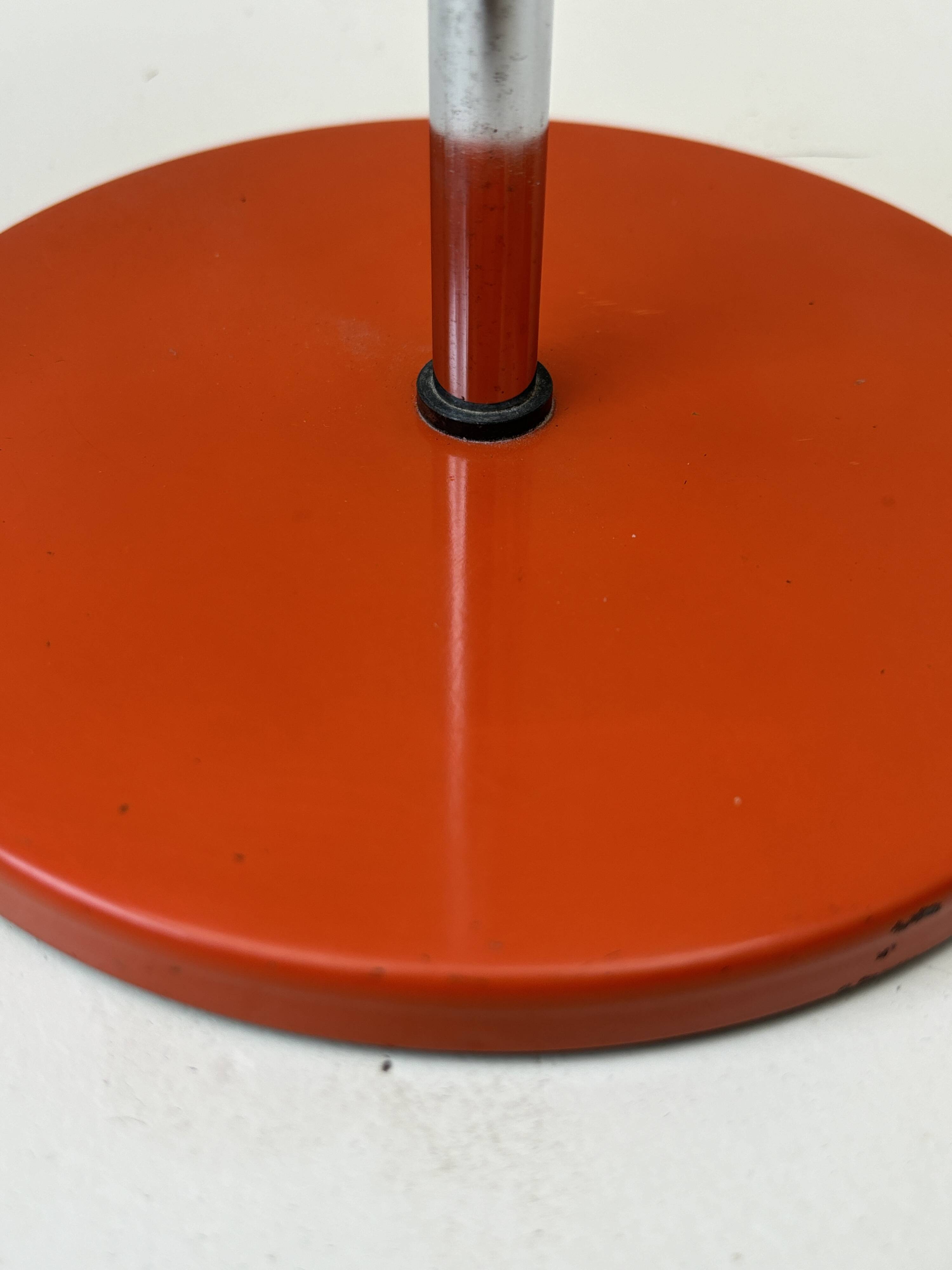 Orange desk lamp 70s