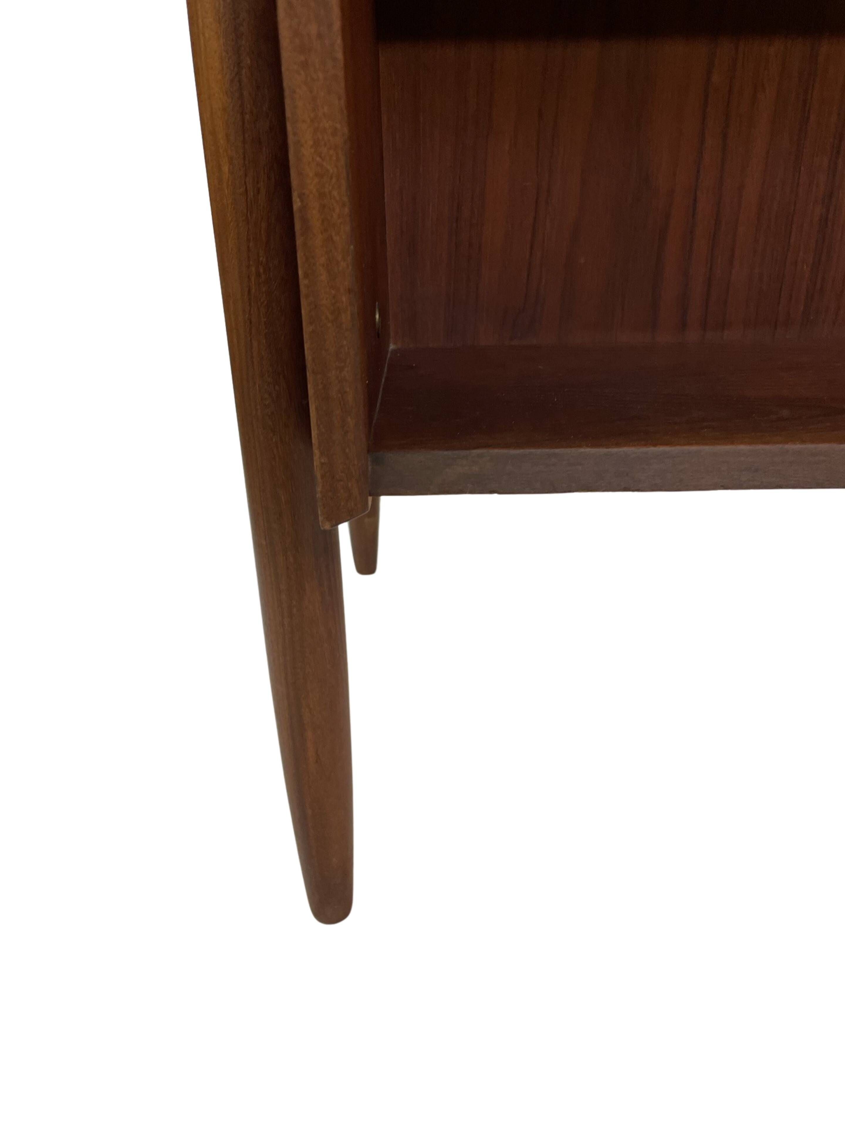 Bureau vintage en teck de Tijsseling pour Propos Hulmefa 1960