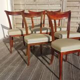 Suite of 6 chairs