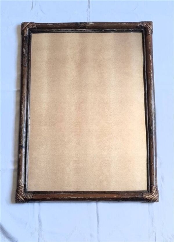 Miroir en bambou 52 x 70 cm