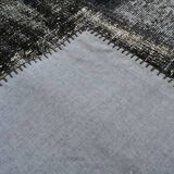 Tapis oriental blanc & noir 311x213