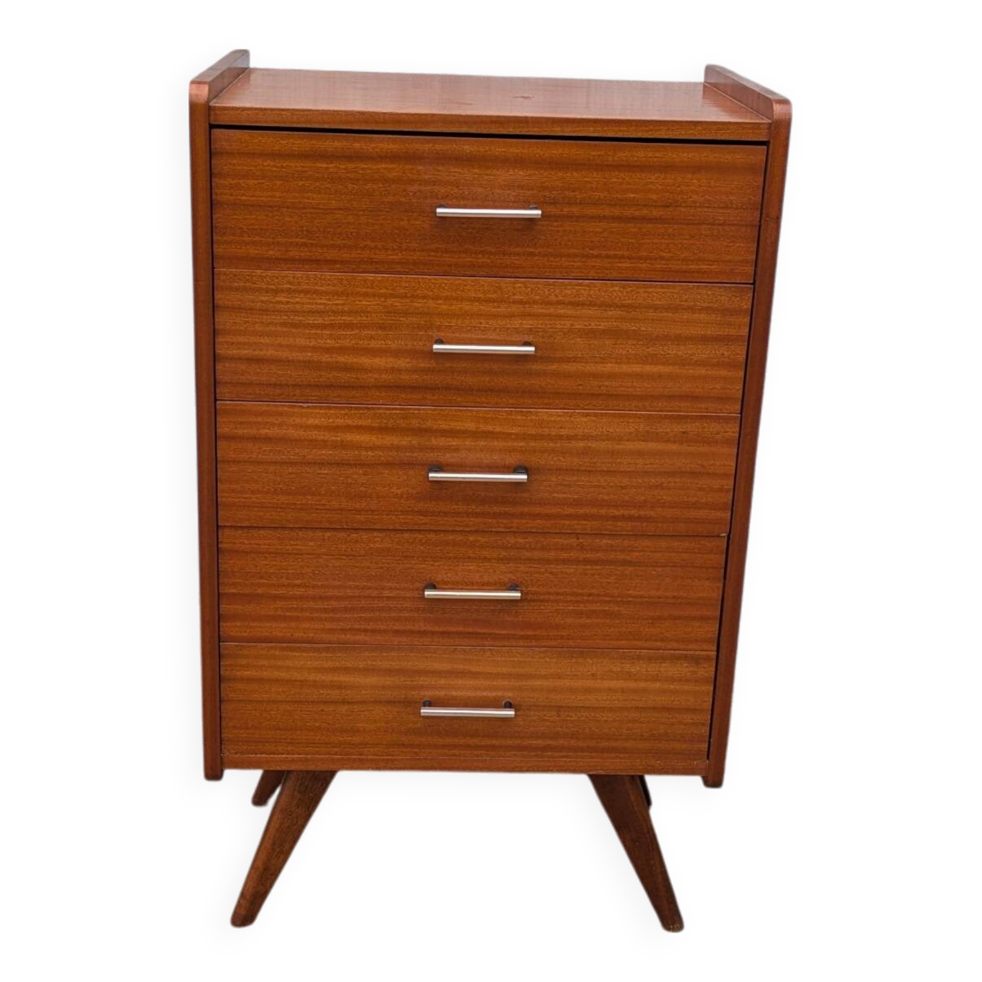 Vintage chest of drawers, high chest of drawers