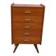 Vintage chest of drawers, high chest of drawers
