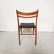 Ensemble 4 chaises scandinaves, 1960