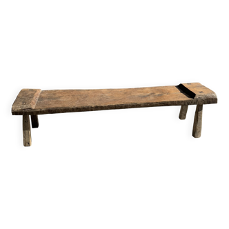 Very large bench in old teak H:50cm L:2m06