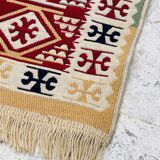 Reversible vintage rug
